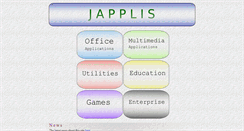 Desktop Screenshot of japplis.com